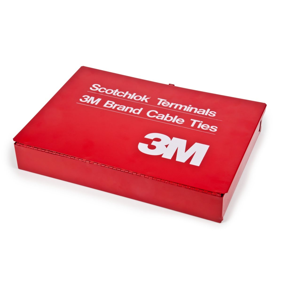 3M STK-1 Durable Metal Terminal Kit with 650 Insulated Terminals, 200 Cable Ties, TH-440 Crimp Tool and STD-0-9 Tape Dispenser, Red (7000036237) - 6