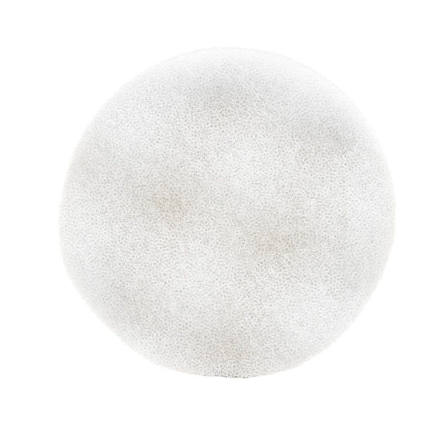 3M 01963 Hookit Foam Buffing Pad, White, 3 in, Convolute (7000036290) (50 Pack)