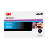 3M 401Q 02021 Abrasive Sheet, 1000 Grit, 5 1/2 in x 9 in (7000042501) (250 Pack) - 7