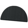 3M Hookit Half Round Pad 05792, Medium Density Foam, Black, 6 in (5792) (7000042724) (20 Pack)