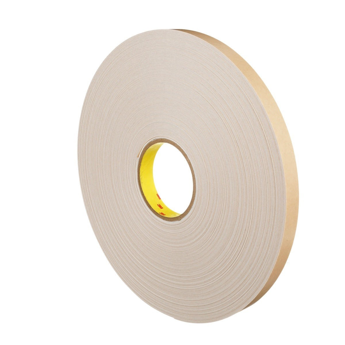 3M 4492W Double Coated Polyethylene Foam Tape, White, 3/4 in x 72 yd, 31 mil (7000042790) (12 Pack) - 3