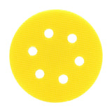 3M Hookit Clean Sanding Foam Backing Disc Pad Kit, Yellow, 3 in, Vacuum Sanding, 5 Adapters (20427) (7000045008) (5 Pack) - 4