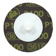 3M 361F Roloc Disc, P100 YF-weight, TR, 1-1/2 in, Die R150S (7000045101) (500 Pack)