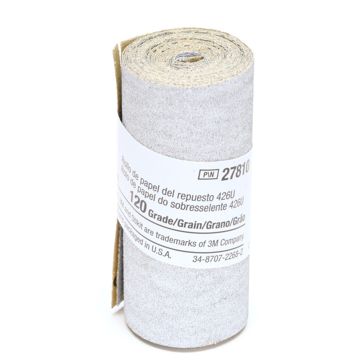3M 426U Stikit Paper Refill, 120 A-weight, 2-1/2 in x 70 in (7000045199) (50 Pack)