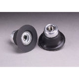 3M 45098 Roloc Disc Pad TR, Soft, Black, 1-1/2 in, 1/4-20 Internal (7000045277) (5 Pack)