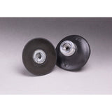3M 45097 Roloc Disc Pad TR Extra Hard Black 2 in 1/4-20 Internal (7000045284) (5 Pack)