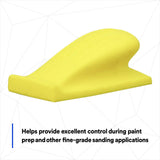 3M  Stikit Soft Hand Block PSA Vinyl Face Yellow 2.75 in x 5 in (05442) (7000045435) (10 Pack) - 8