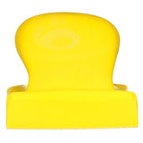 3M Hookit Soft Hand Block, Flexible Molded Foam, Yellow, 2-3/4 in x 5 in (05742) (7000045436) (10 Pack) - 4
