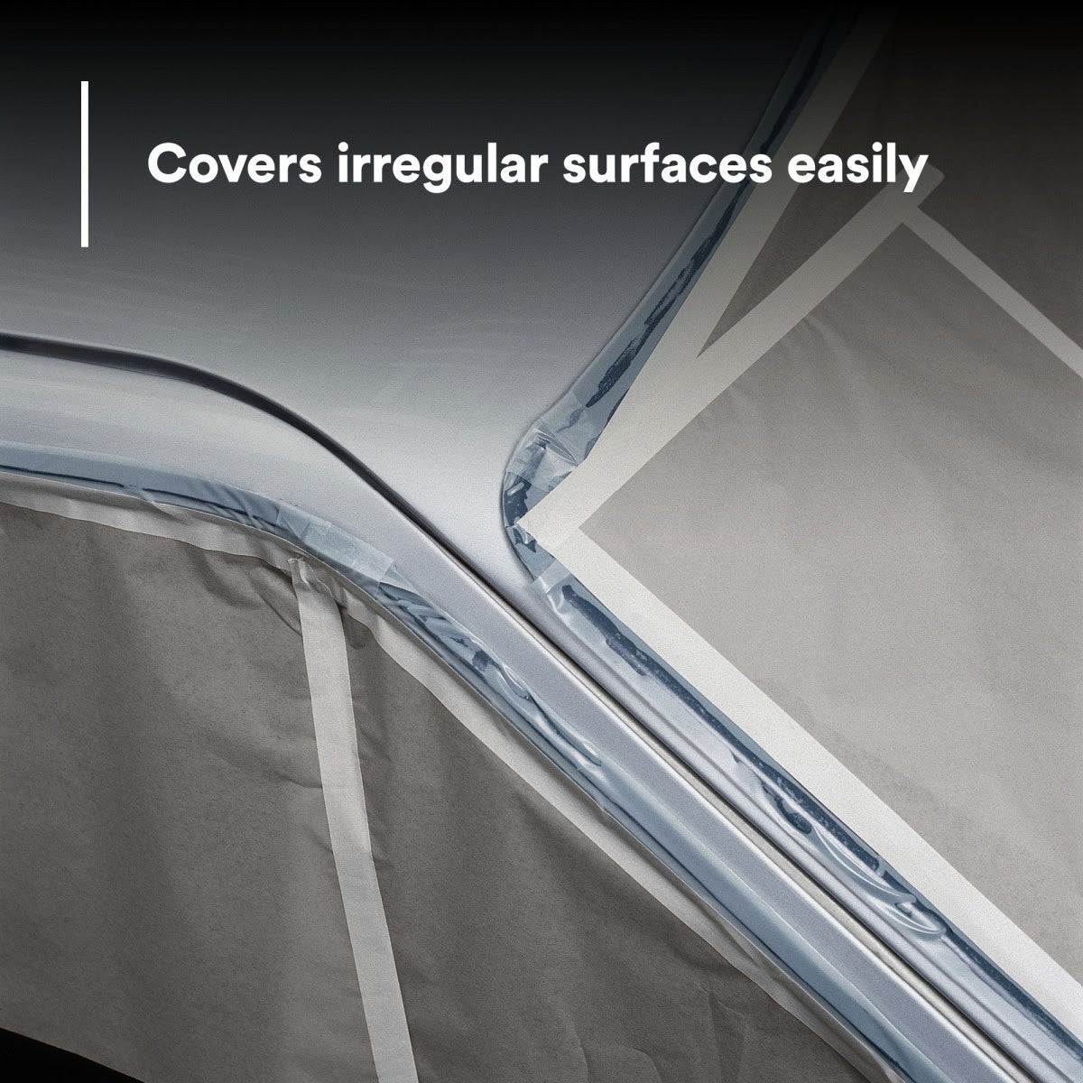 3M 06506 Scotch Steel Gray Masking Paper, 6 in x 1000 ft (7000045440) (6 Pack) - 5