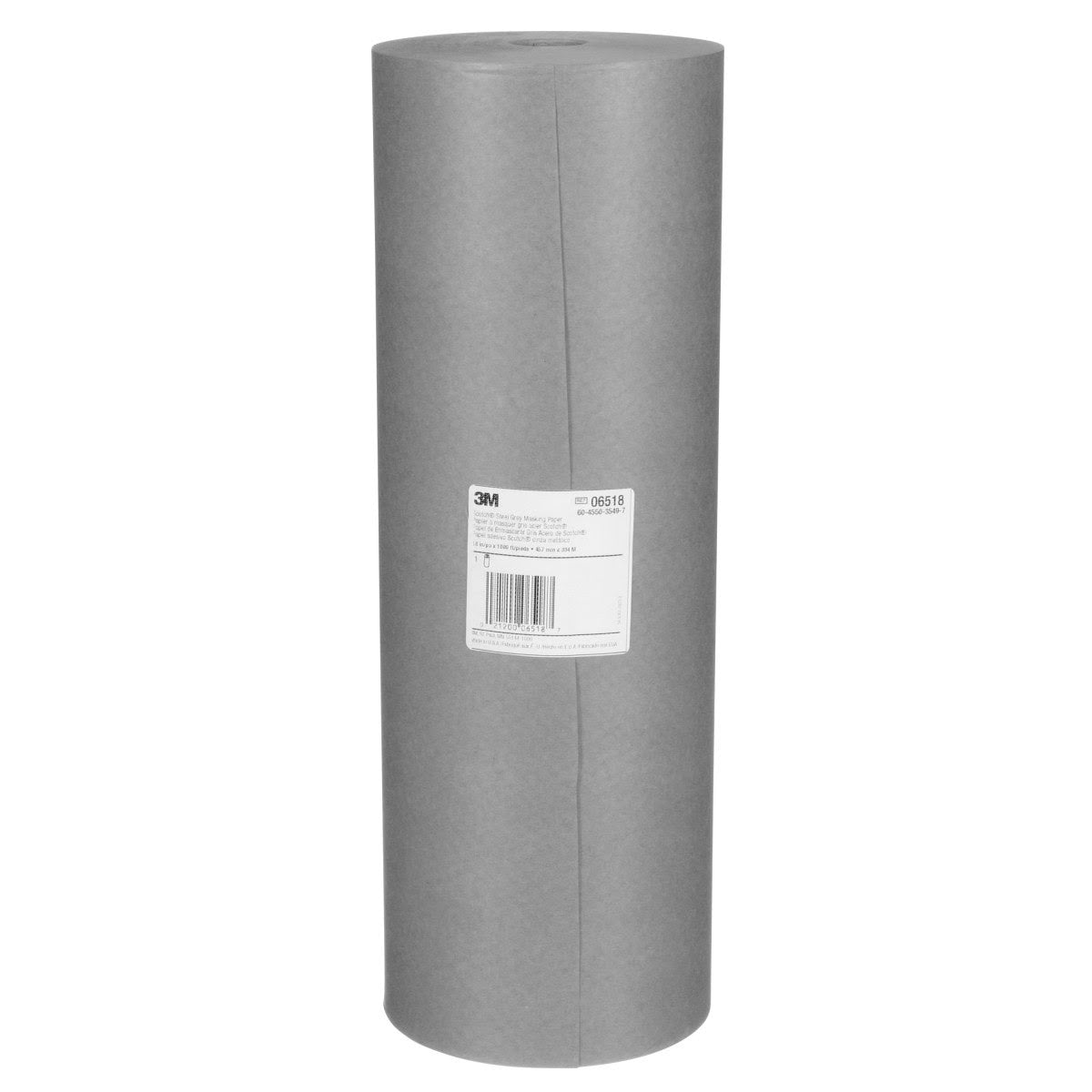 3M 06518 Scotch Steel Gray Masking Paper, 18 in x 1000 ft (7000045441) (2 Pack)