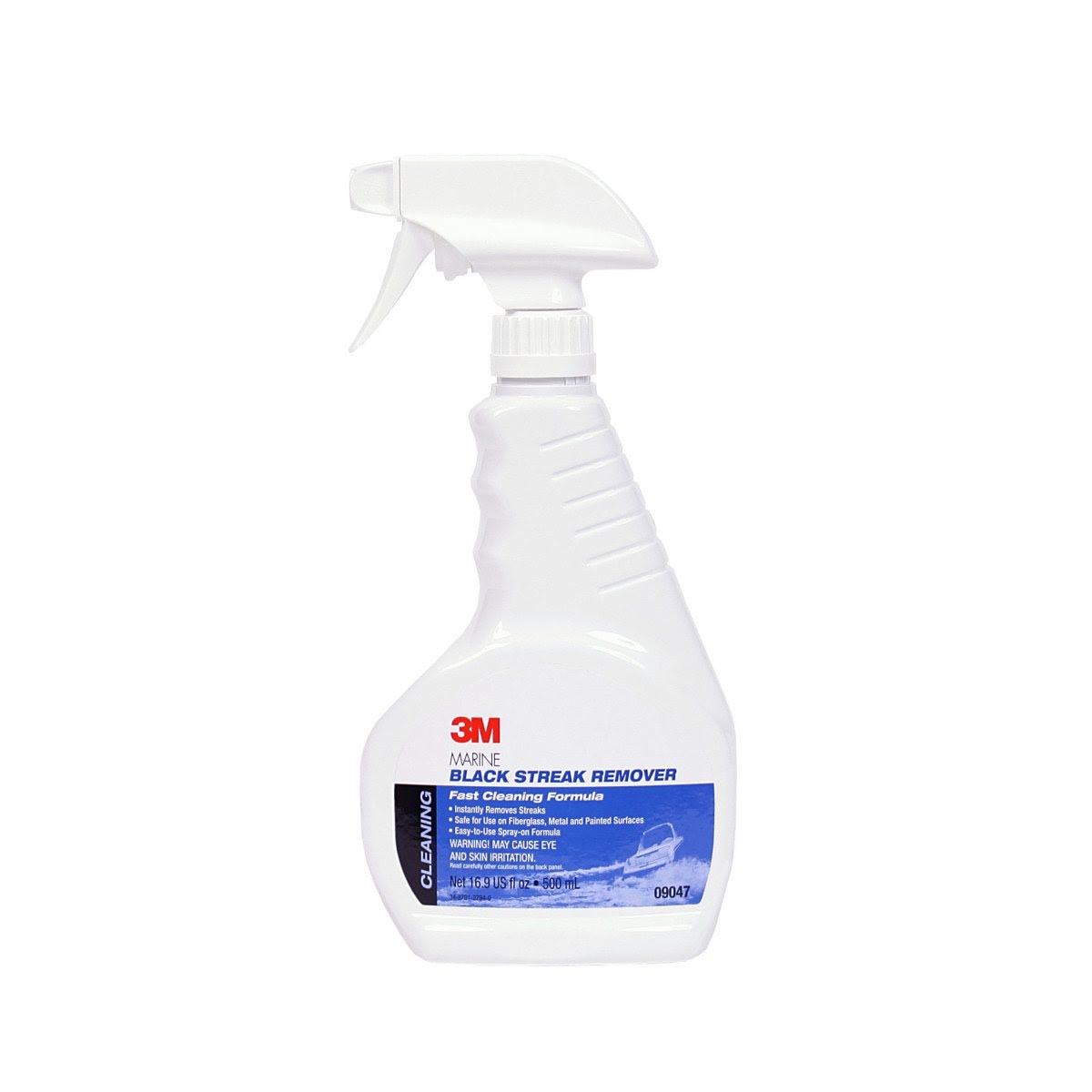 3M Marine Black Streak Remover, 500 mL Spray (09047) (7000045444) (6 Pack) - 3