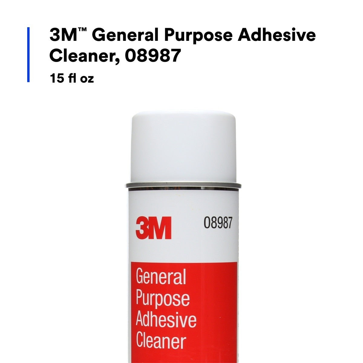 3M 08987 General Purpose Adhesive Cleaner, Aerosol Can, Transparent Liquid, 15 fl oz (7000045467) (12 Pack) - 2