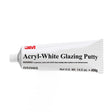 3M 05095 Acryl-White Glazing Putty, White, 14.5 oz Tube for Automotive and Marine Finishes (7000045479) (12 Pack)