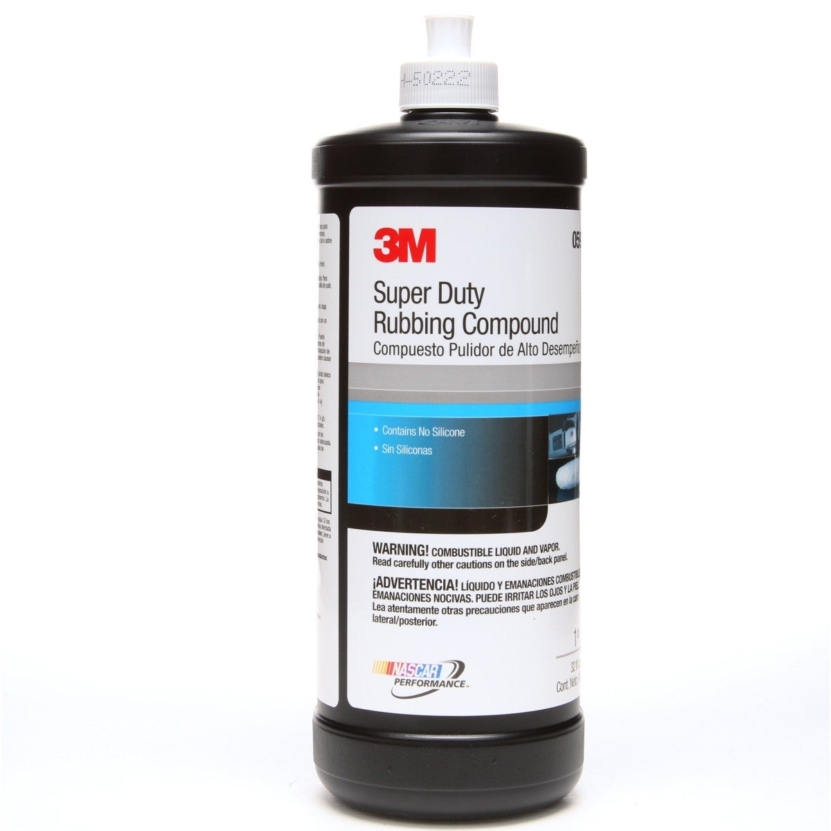 3M 05954 Super Duty Rubbing Compound, 1 qt 32 fl oz/946 mL, Body Shop Safe, No Waxes or Silicones (7000045494) (6 Pack) - 2