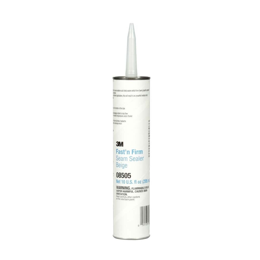3M 08505 Fast N Firm Seam Sealer, Fast Setting, Paintable In 45 Minutes, Cartridge (7000045495)
