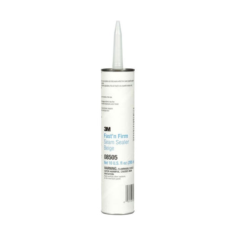 3M 08505 Fast N Firm Seam Sealer, Fast Setting, Paintable In 45 Minutes, Cartridge (7000045495)
