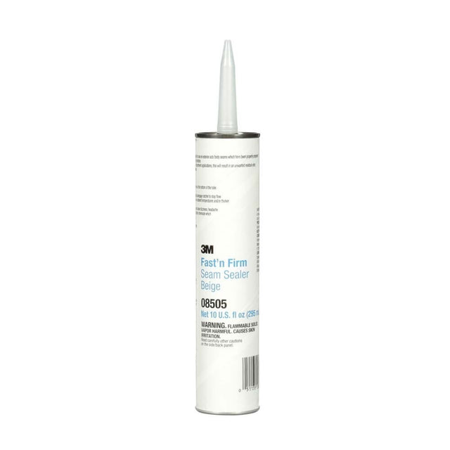 3M 08505 Fast N Firm Seam Sealer, Fast Setting, Paintable In 45 Minutes, Cartridge (7000045495)