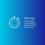 3M 08505 Fast N Firm Seam Sealer, Fast Setting, Paintable In 45 Minutes, Cartridge (7000045495) (12 Pack) - 8