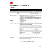 3M 08505 Fast N Firm Seam Sealer, Fast Setting, Paintable In 45 Minutes, Cartridge (7000045495) (12 Pack) - 10
