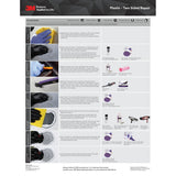3M EZ Sand Multi Purpose Repair Material, Two-Part Epoxy, 47.3 mL Cartridge (35887) (7000045496) (6 Pack) - 6