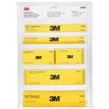 3M Hookit Sanding Block Kit, Hook and Loop, Yellow, Plastic (05684) (7000045510) (6 Pack) - 5