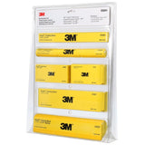 3M Hookit Sanding Block Kit, Hook and Loop, Yellow, Plastic (05684) (7000045510) (6 Pack) - 6