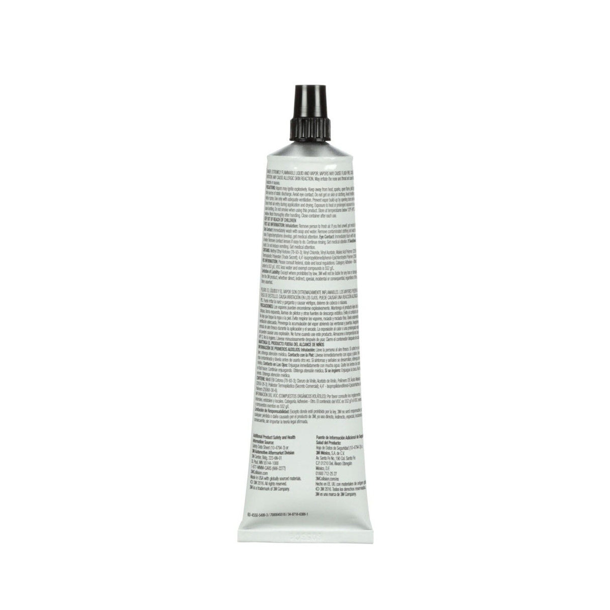 3M 08061 Plastic and Emblem Adhesive Transparent 5 oz Tube for Plastic and Metal Emblems (7000045518) (6 Pack) - 3