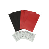 3M 05888 Flexible Bumper Patch, Kit, Black, 4 in x 8 in (7000045602) (12 Pieces) (6 Pack) - 2