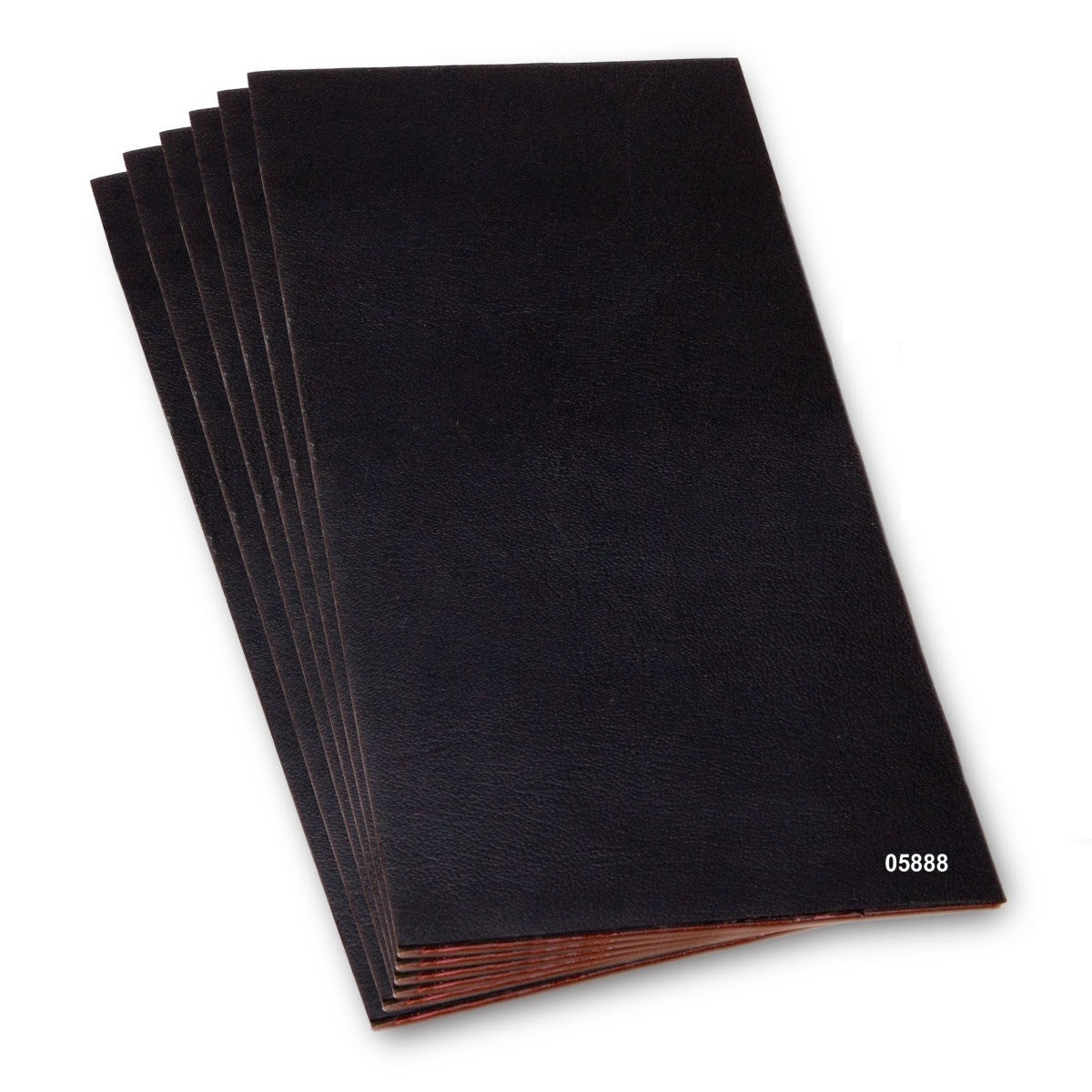 3M 05888 Flexible Bumper Patch, Kit, Black, 4 in x 8 in (7000045602) (12 Pieces) (6 Pack) - 4