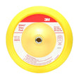 3M 05579 Stikit PSA Abrasive Disc Back-up Pad, Medium Density, Yellow, 8 in (7000045658)