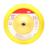 3M 05579 Stikit PSA Abrasive Disc Back-up Pad, Medium Density, Yellow, 8 in (7000045658)