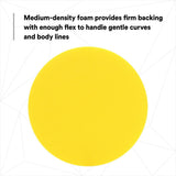 3M 05779 Hookit Abrasive Disc Pad, Medium Density Foam, Yellow, 8 in, 5/8-11 INT (7000045671) - 9