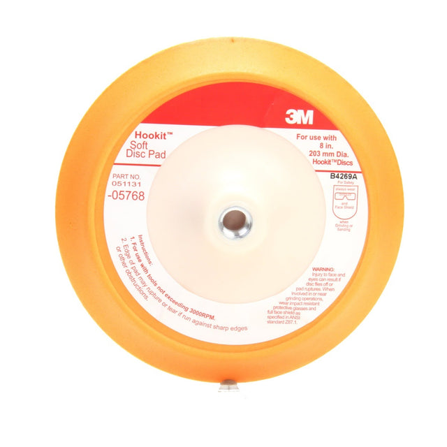 3M 05768 Hookit Soft Abrasive Disc Pad, 8 inch (7000045673)