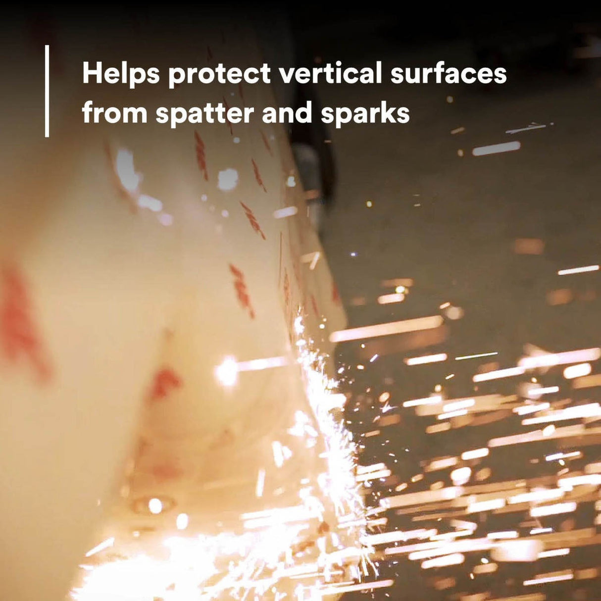 3M 05916 Welding and Spark Deflection Paper, Flame Retardant, Adhesive Backing, Repositionable, Brown, 24 in x 150 ft (7000045694) (2 Pack) - 6