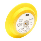 3M 07394 Hookit Disc Pad, Hook and Loop, Yellow, 178 mm x 25 mm, M14-2.0 Internal (7000045702) - 2
