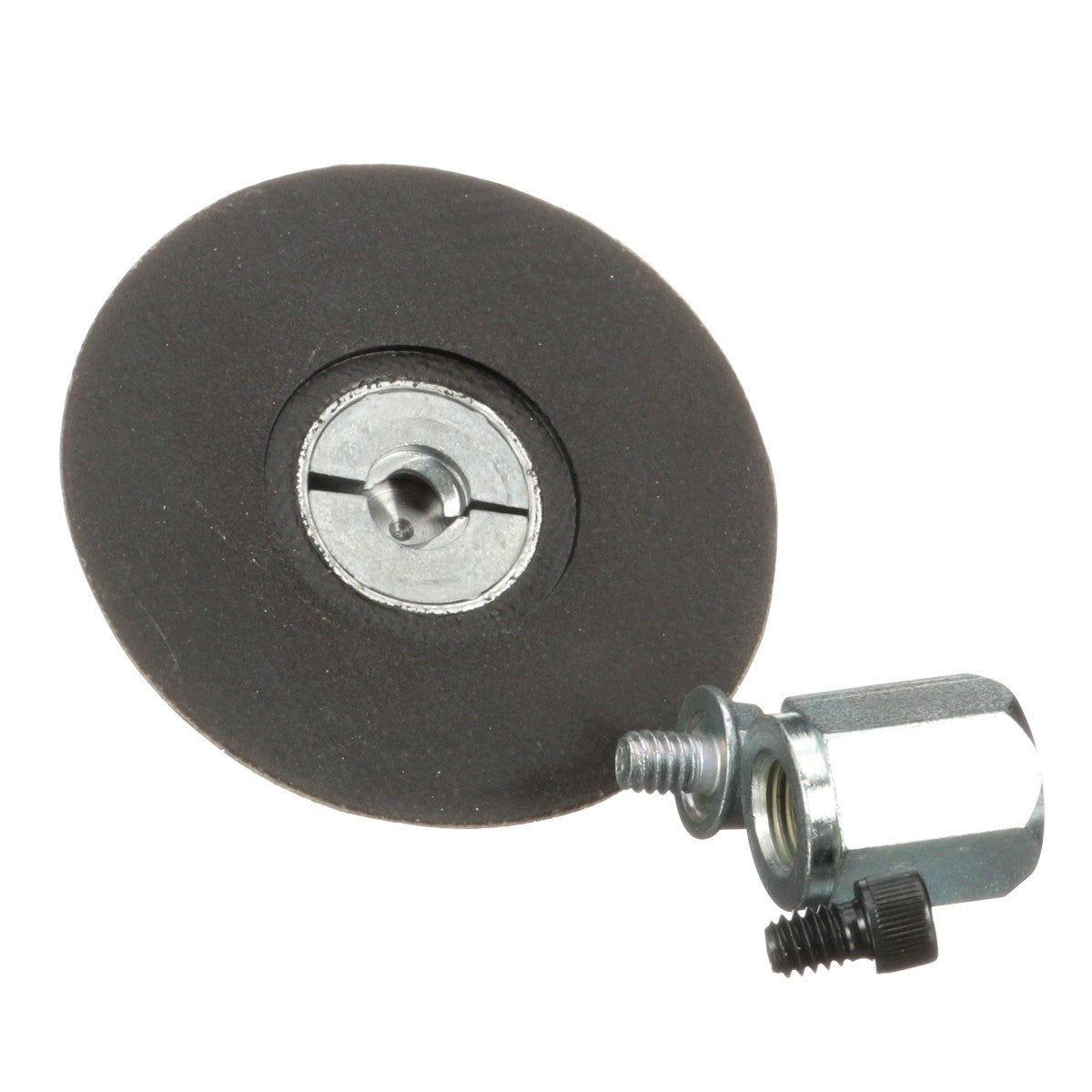 3M Roloc Disc Pad Assembly Quick Change Backup Pad Black Rubber 3 in (05540) (7000045705) (10 Pack) - 8