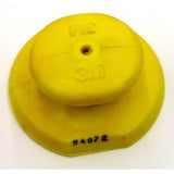 3M 85095 Hookit Disc Hand Pad Molded Hook and Loop Yellow 5 in (7000045710) (10 Pack)