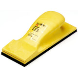 3M Hookit Hand Block, Flat Sanding, Fast Change Out, Yellow, 2-3/4 in x 7-3/4 in (05741) (7000045716) (10 Pack)