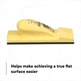 3M Hookit Hand Block, Flat Sanding, Fast Change Out, Yellow, 2-3/4 in x 7-3/4 in (05741) (7000045716) (10 Pack) - 7