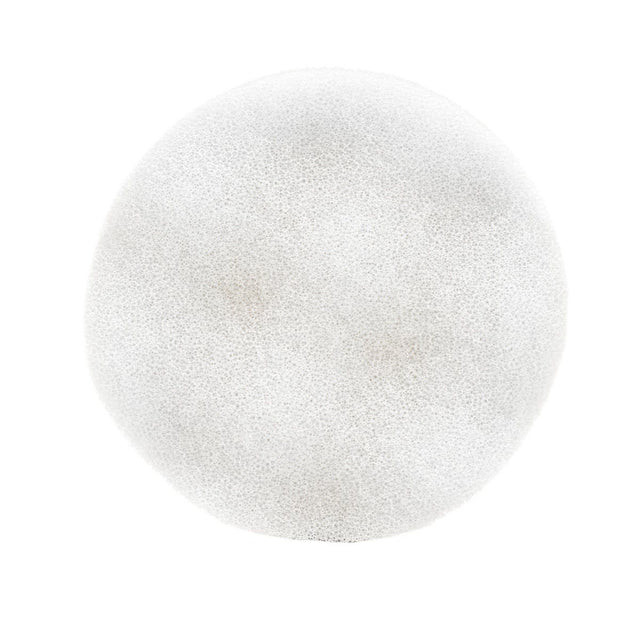 3M 01912 Hookit Foam Buffing Pad, White, 5-1/4 in, Waffle, Convolute (7000045725) (10 Pack)