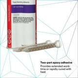 3M Panel Bonding Adhesive, Two-Part Epoxy, Black, 200 mL/6.75 fl oz Cartridge (08116) (7000045775) (6 Pack) - 3