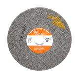3M ST-WL Scotch-Brite SST Deburring Wheel, 8S Fine, Gray, 6 in x 1 in x 1 in (7000045851) (3 Pack)
