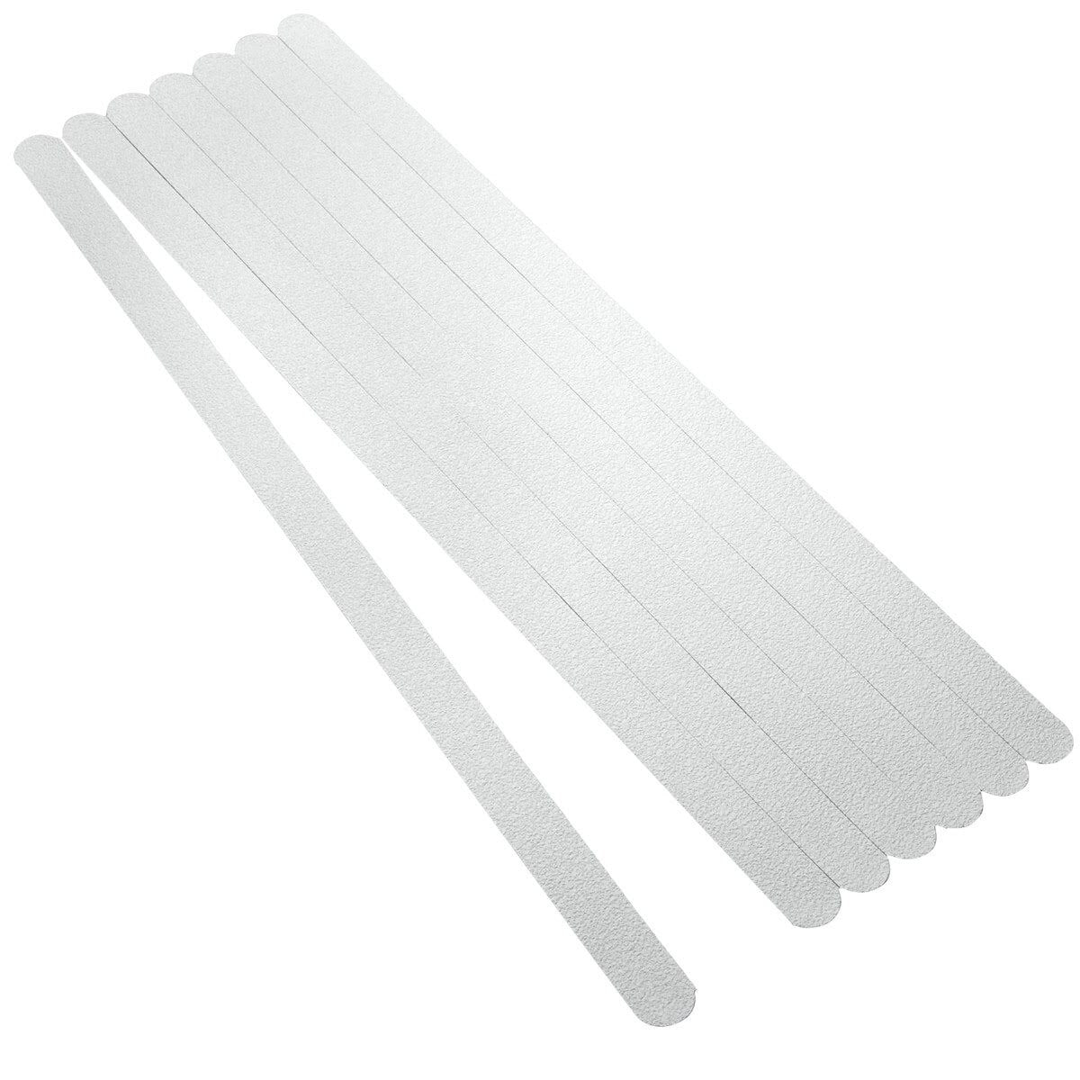 3M Slip-Resistant Tub and Shower Strips, White, 3/4 in x 17 in (7000045863) (400 Pack)