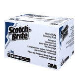 3M 86 Scotch-Brite Heavy Duty Scour Pad, 6 in x 9 in (7000045876) (36 Pack) - 6