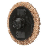 3M SC-DR Scotch-Brite Roloc Surface Conditioning Disc, TR, Aluminum Oxide Coarse, Brown, 1-1/2 in (7000045887) (200 Pack) - 3