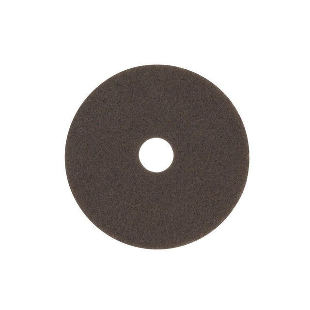 3M Brown Stripper Pad Brown 16 in (7000045899) (5 Pack)