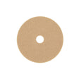 3M Tan Burnish Pad, Fine, Tan, 17 in, Center Hole (7000045914) (5 Pack)