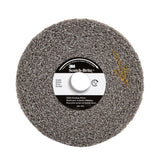 3M MU-WL Scotch-Brite Multi-Finishing Convolute Wheel, 2S Medium, SiC, Gray, 6 in x 2 in x 1 in (7000045922) (2 Pack)