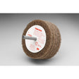 3M Scotch-Brite Cut and Polish Disc D5, Aluminum Oxide, Medium, Tan, 3 in x 1-1/4 in x 1/4 in (7000045941) (10 Pack)