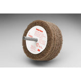 3M Scotch-Brite Cut and Polish Disc D5, Aluminum Oxide, Medium, Tan, 3 in x 1-1/4 in x 1/4 in (7000045941) (10 Pack)